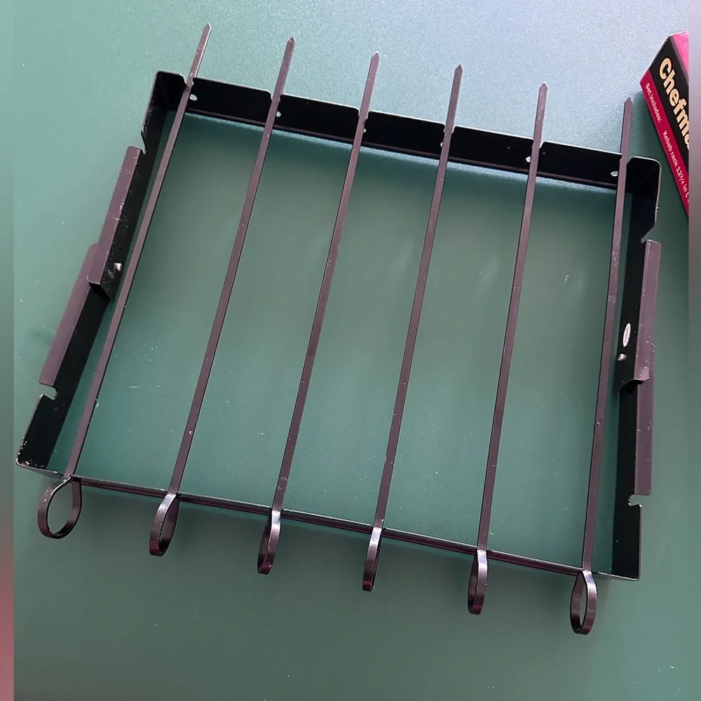 Chefmate Kebab Rack with Skewers Bundle - Picture 6 of 6
